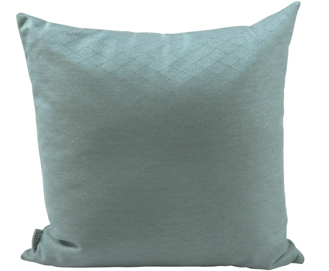 Dekokissen 15332.16 Raute hellblau 100% Polyacryl ca. 55x55x10cm