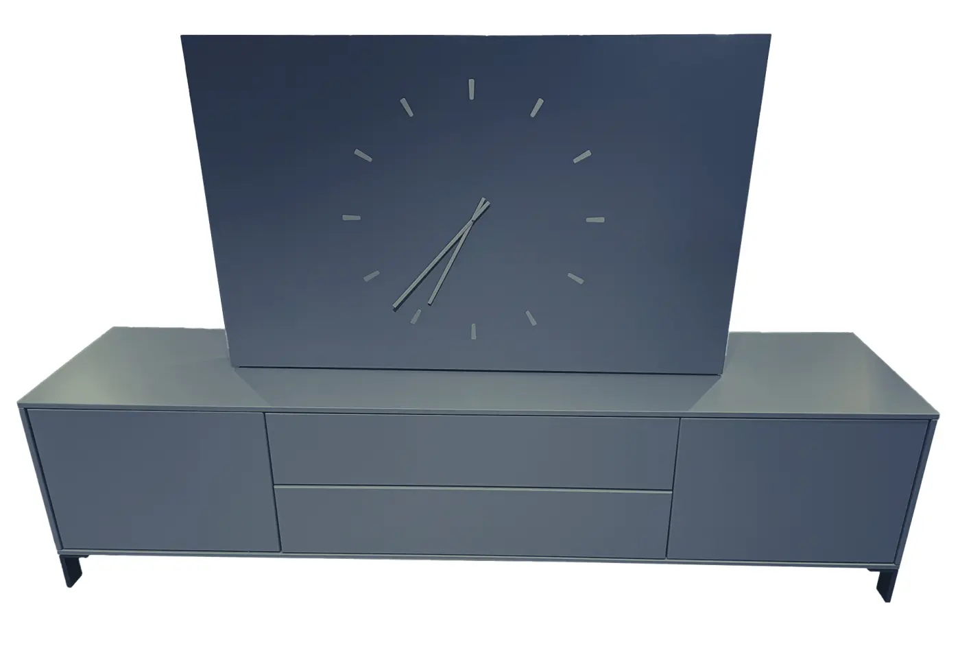 Sideboard Valendas Lack atlantikblau ca. 228,2x58,9x51,7cm