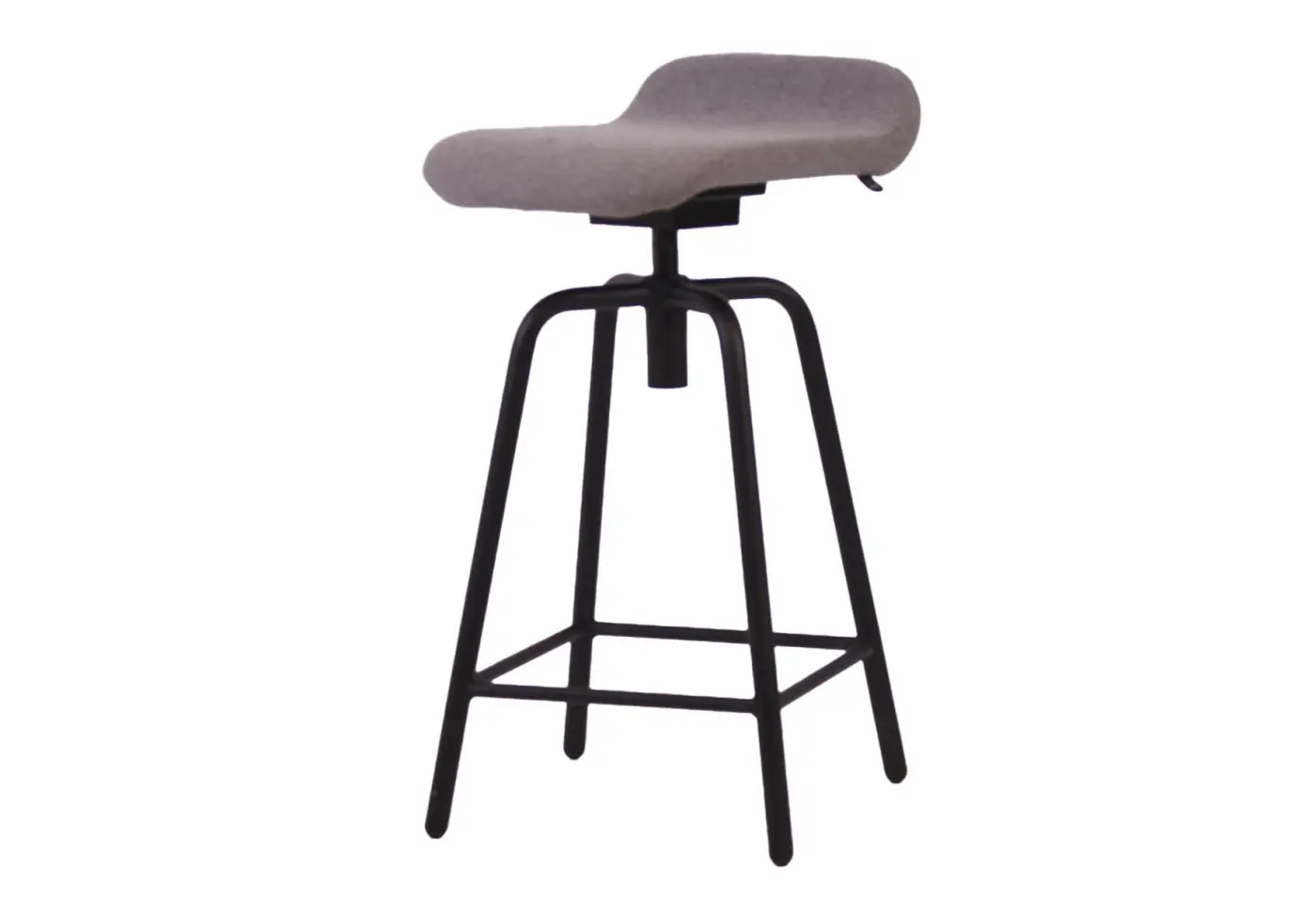 Thekenstuhl 14300 Stoff "grau" ca. 40x40cm