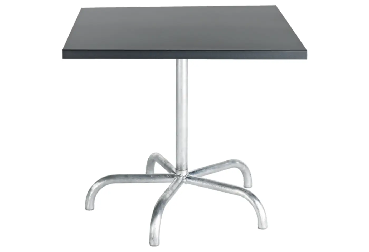 Metalltisch Säntis Graphit von Schaffner Metall ca. 80x80cm