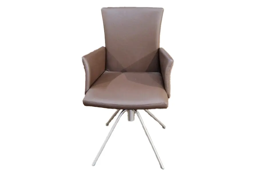 Sessel MR Helmond von Musterring Leder toledo "espresso" ca. 56x91x61,5cm