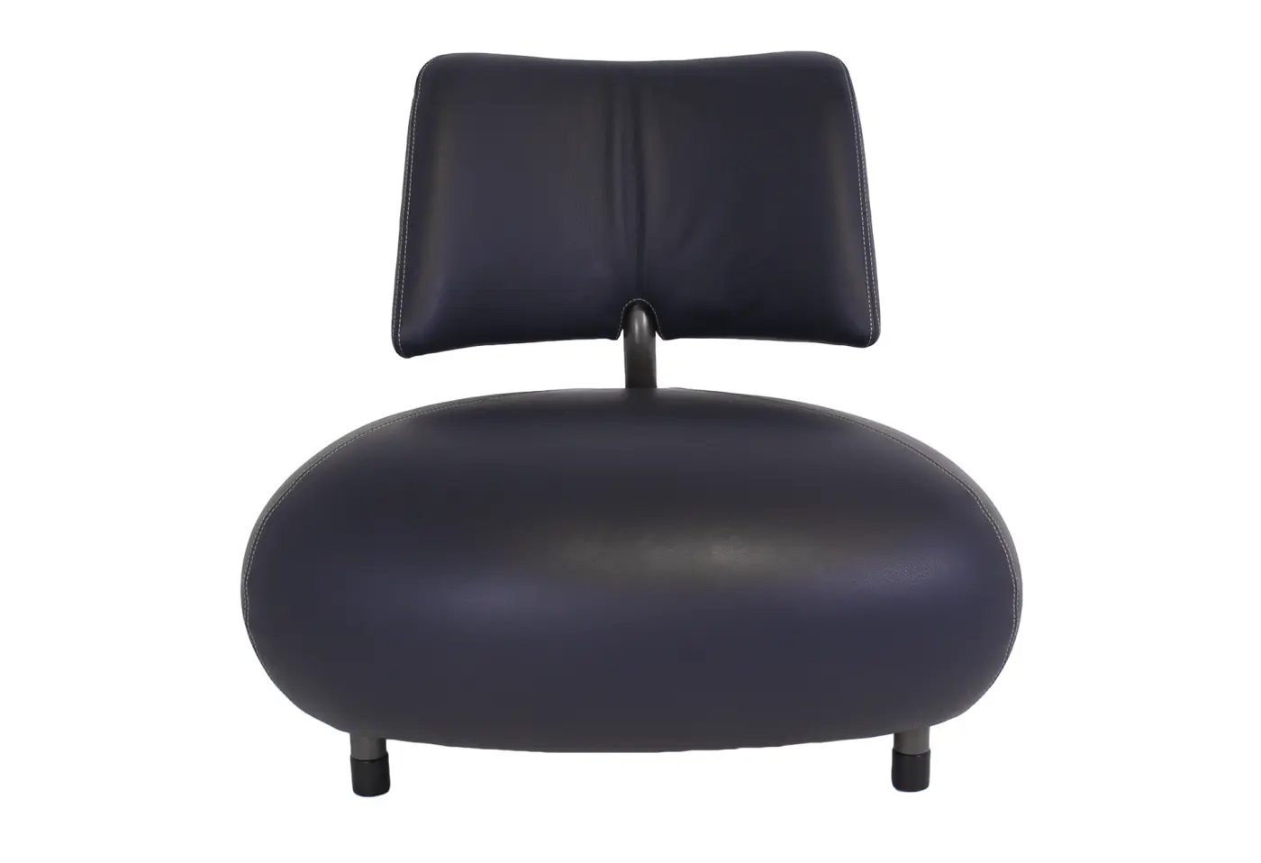 Sessel Pallone Senso 2000 Cobalt von Leolux Leder 51820 ca. 86x73x84cm