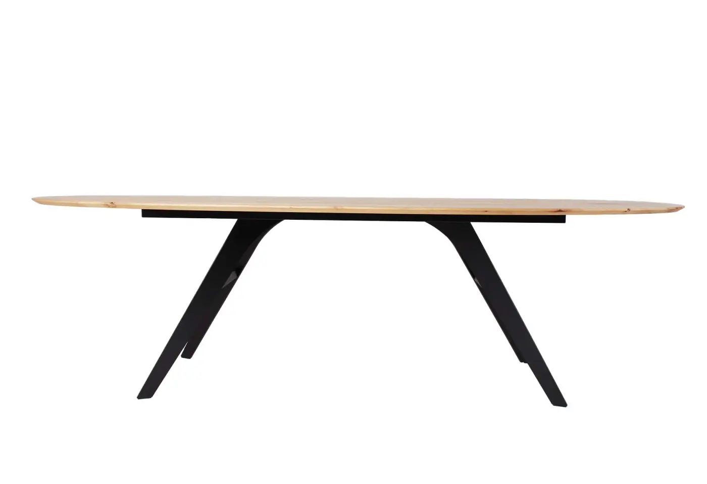 Esstisch Linea von Willisau Ulme massiv mit Charakter, Naturöl ca. 260x110x75cm