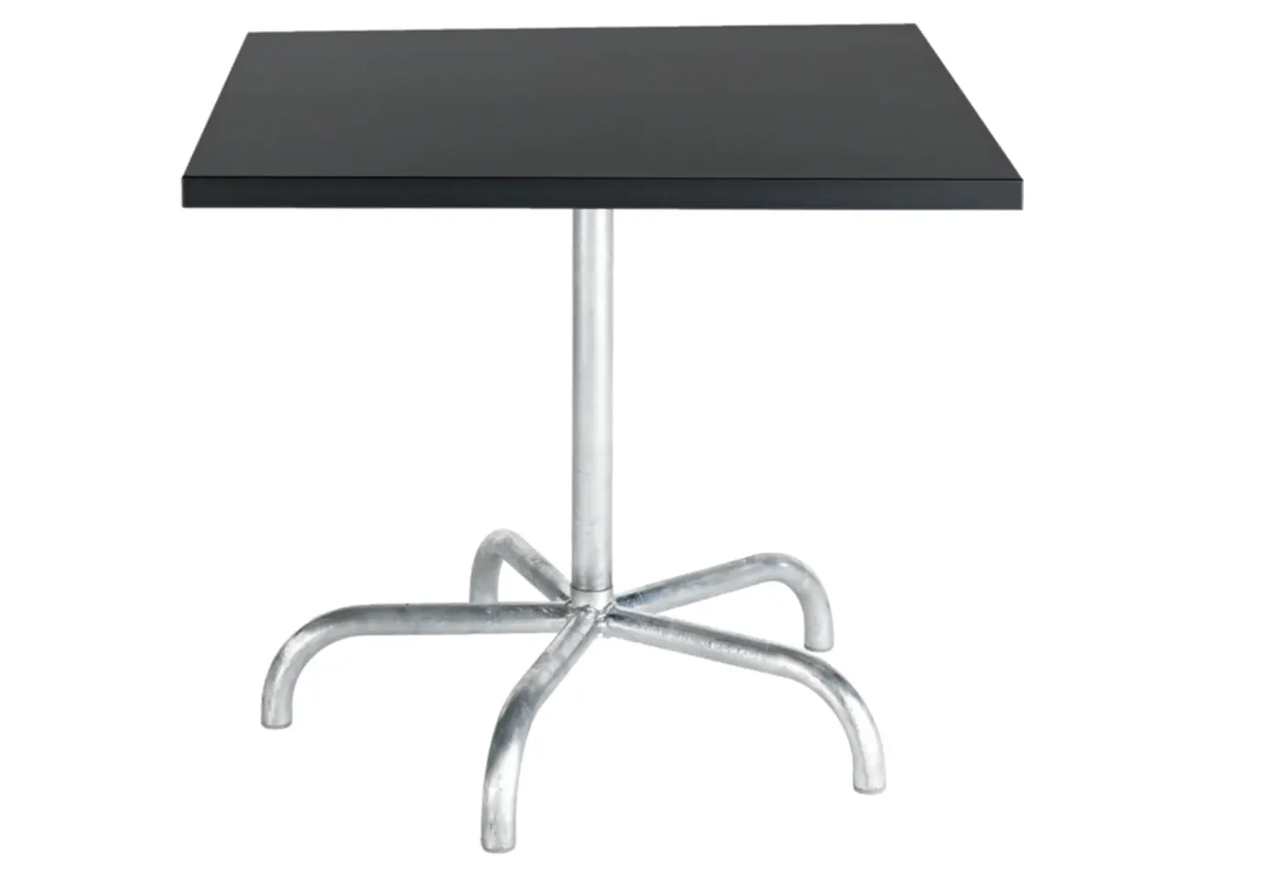 Metalltisch Säntis Anthrazit von Schaffner Metall ca. 80x80cm
