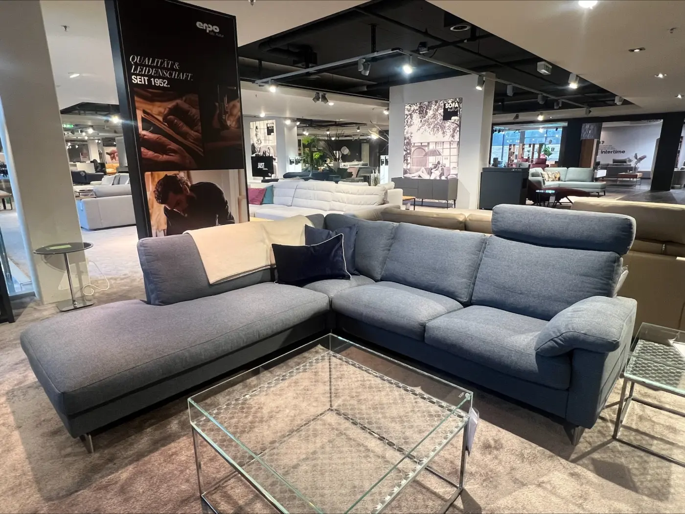 Polstergarnitur Classic 500 von Erpo Stoff