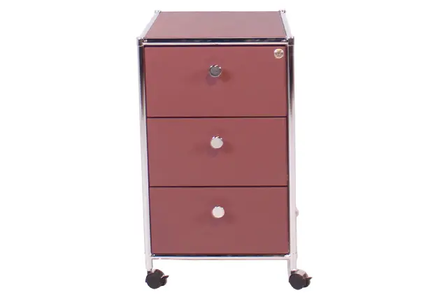 Container Celton 0510 von MAB Decor "weinrot" ca. 40x62x50cm