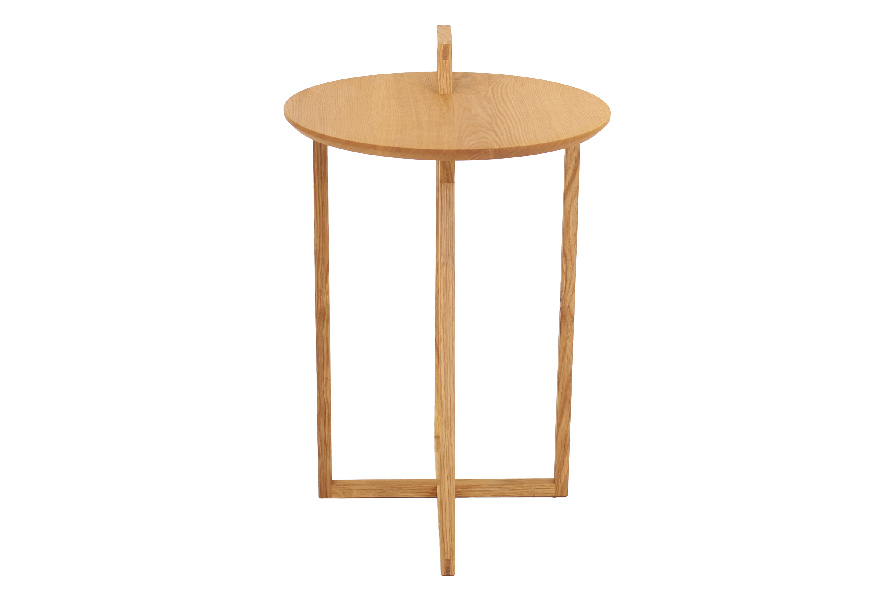 Couchtisch Corner von Seetal Eiche massiv, natur geölt ca. 40x56cm