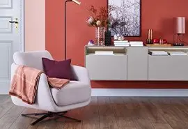 Sessel Dream light-grey von Schöner Wohnen Stoff, Easy Care ca. 78x74x89cm