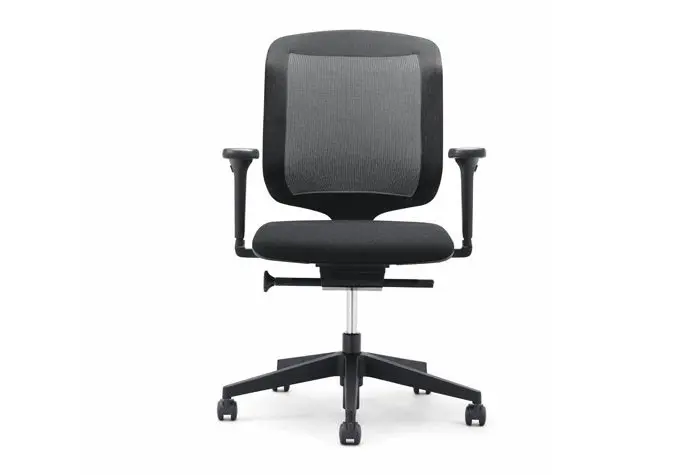 Drehsessel 434-3019-C2G von Flokk Stoff "schwarz" ca. 68x68cm