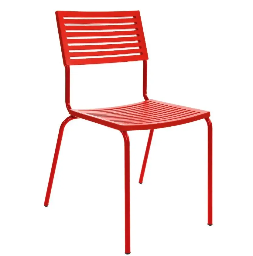 Stuhl-Set 24513 Rot von Schaffner Kunststoff ca. 54x87x58cm