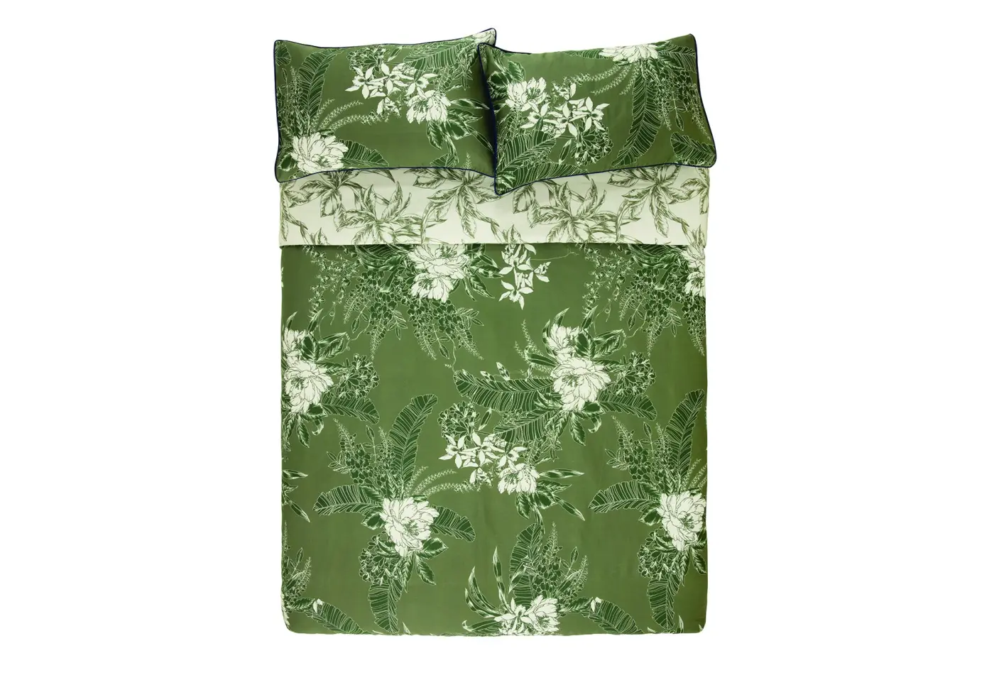 Duvetanzug 160x210 cm KAS Ivy bunt