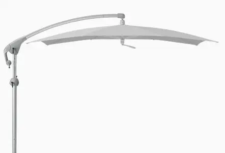 Sonnenschirm Pendalex P+ Granite von Glatz Stoffqualität 5, 10-tlg. ca. 285x230cm